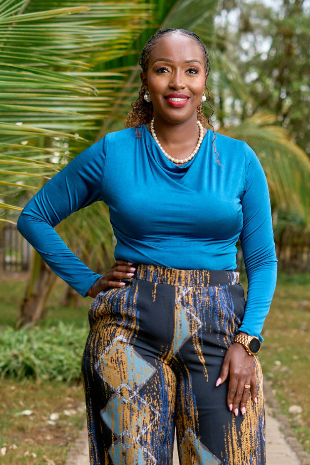 Kakiba Milano Teal Top