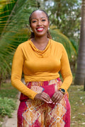 Kakiba Milano Mustard Top