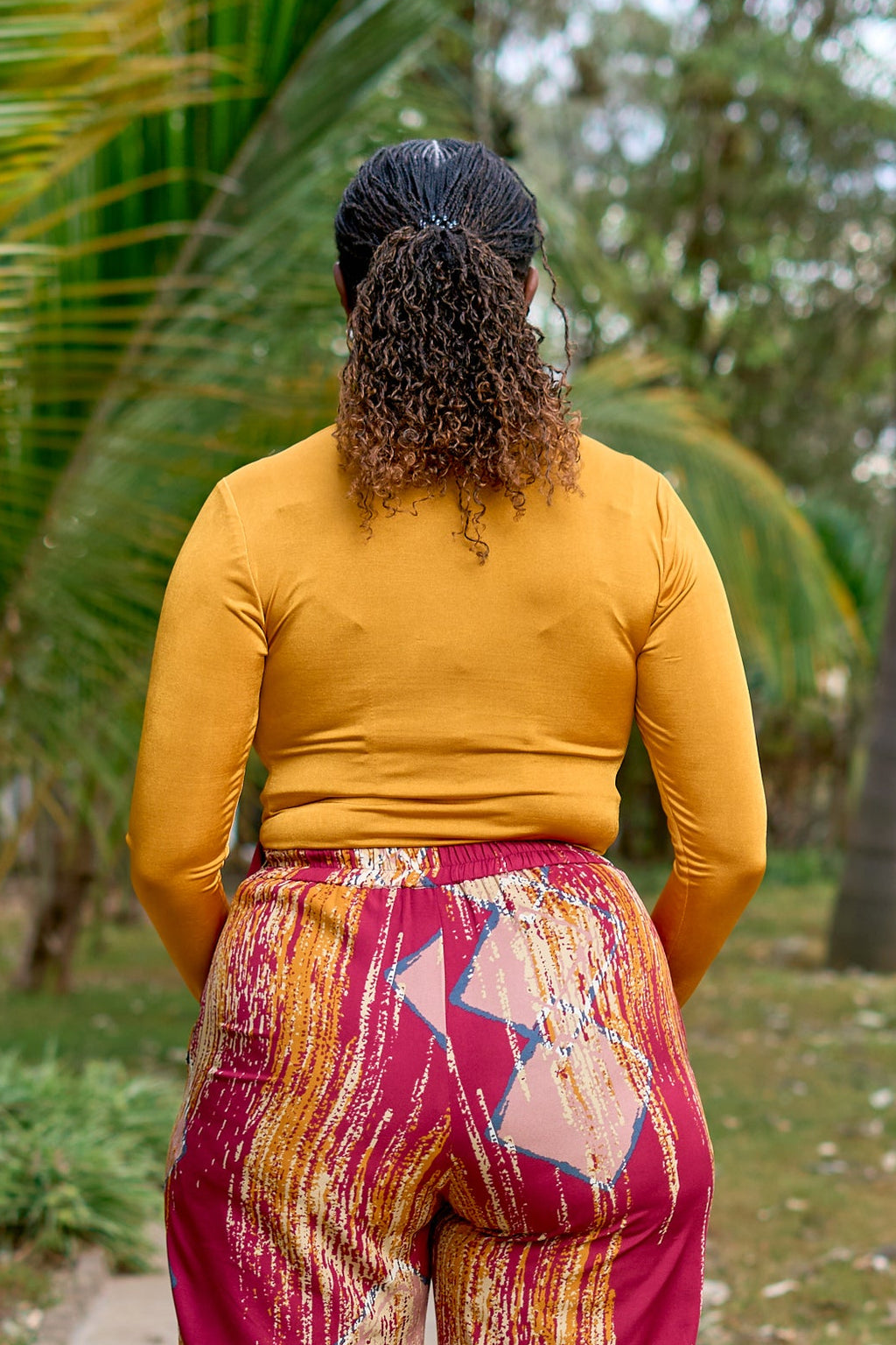 Kakiba Milano Mustard Top