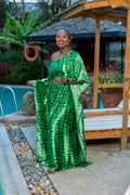 Kakiba Binti Green Kaftan