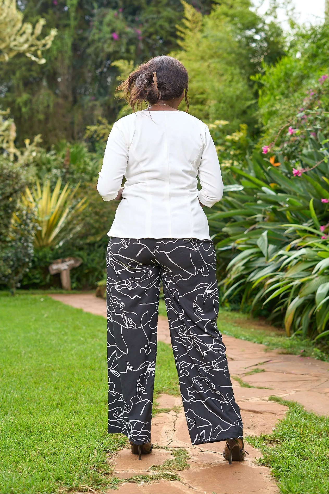 Kakiba Collections Palazzo Chic Black and White