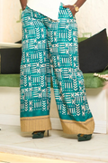 Kakiba Audacious Green Palazzo Pants