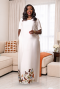 Rehema Maxi Dress White