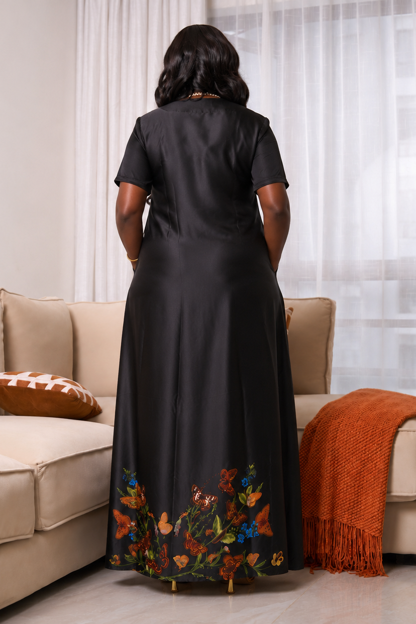 Rehema Maxi Dress Black