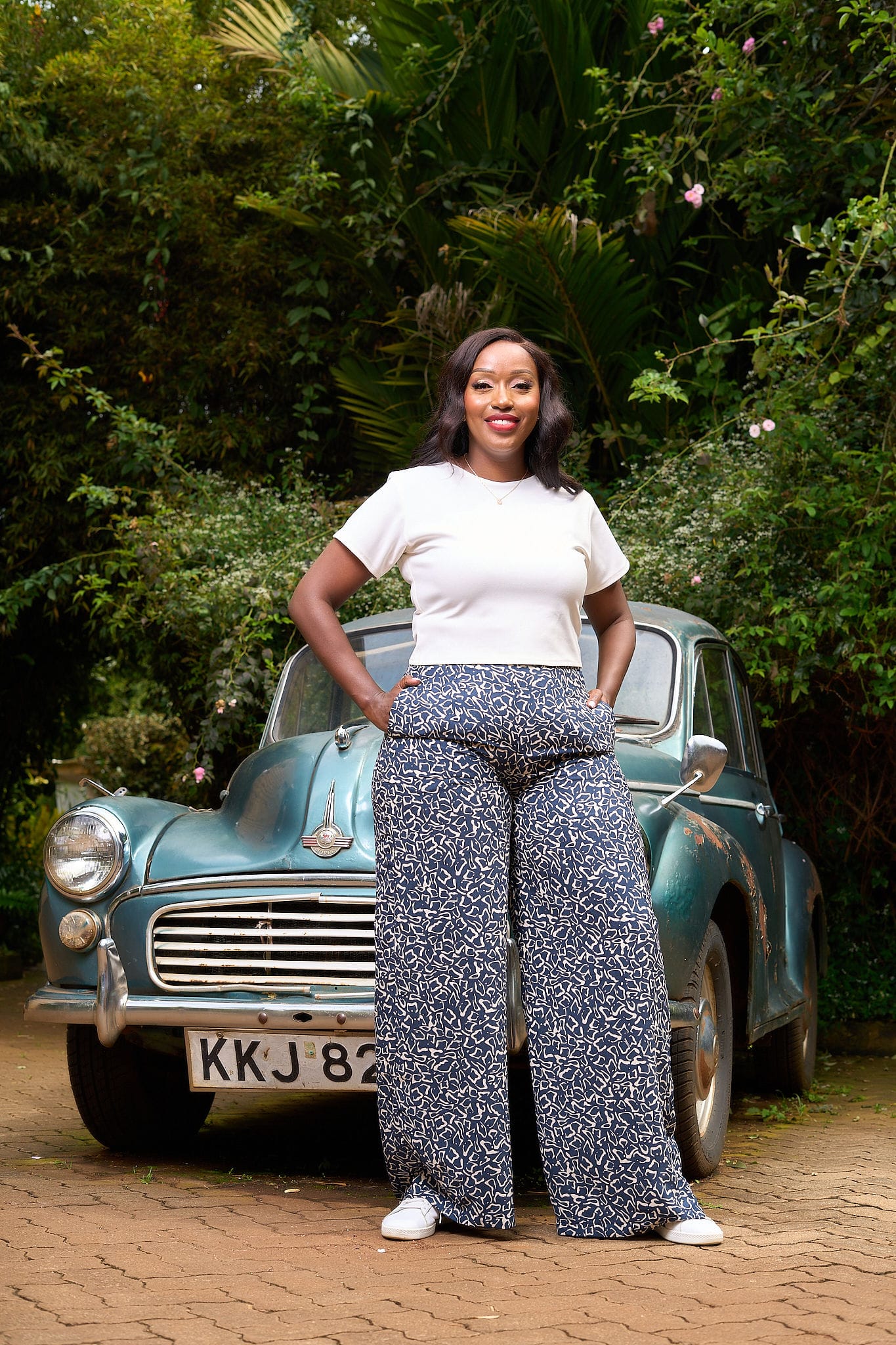 Kakiba Collections Palazzo Noel Navy Blue