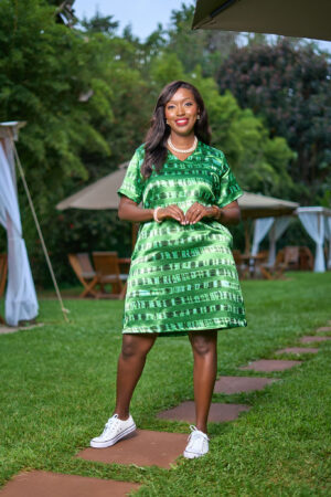 Kakiba Collections Pendo Dress Green